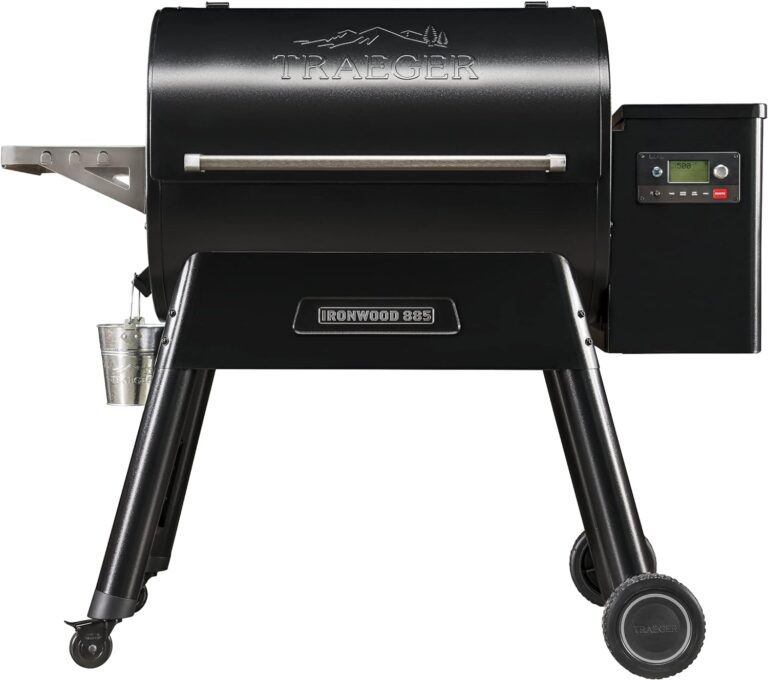 Traeger Grills Ironwood 885 Wood Pellet Grill and Smoker with WIFI Smart Home Technology in Black