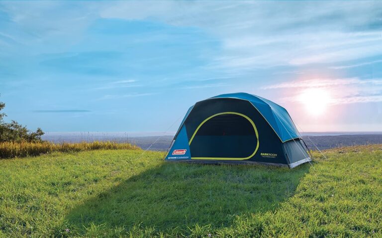 Coleman Skydome Darkroom Tent, One Size, Blue