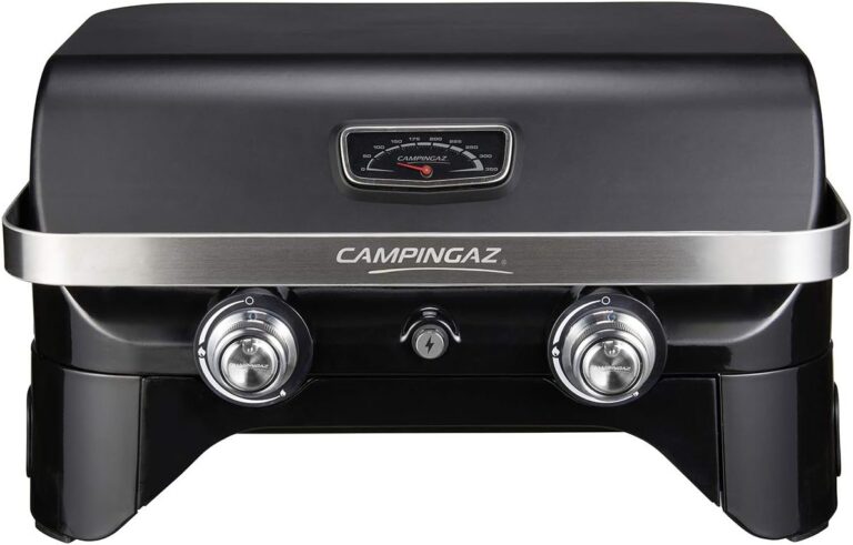 Campingaz Attitude 2100 Lx, Portable Table Top, 2 Steel Burners, 5 Kw Power, Camping Gas Barbecue