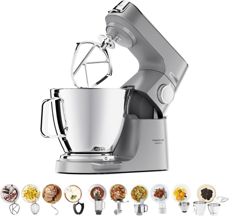 KENWOOD Metal Body Kitchen Machine TITANIUM CHEF BAKER XL Review