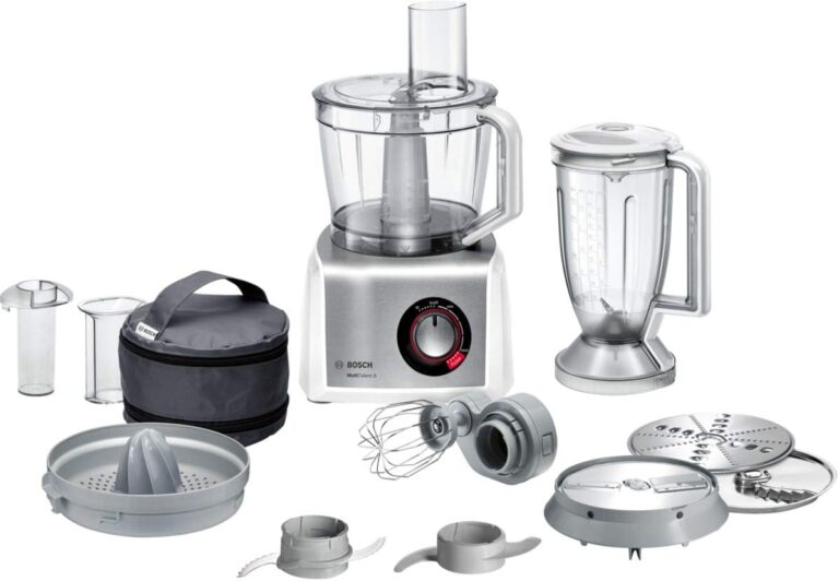 Bosch Food Processor MC812S734G Multi-Talent 8, 1200W, XXL Bowl, Brushed Stainless Steel