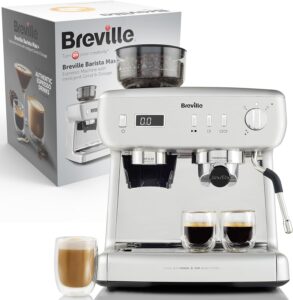 Breville Barista Max+ Espresso, Latte and Cappuccino Coffee Machine - A Versatile Coffee Experience