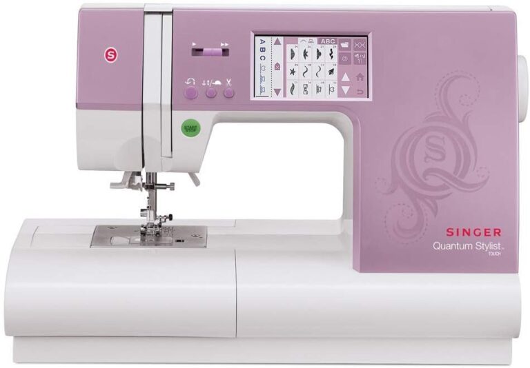 SINGER | 9985 Sewing & Quilting Machine With Accessory Kit - 960 Stitches - Drop-In Bobbin System, & Built-In Needle Threader