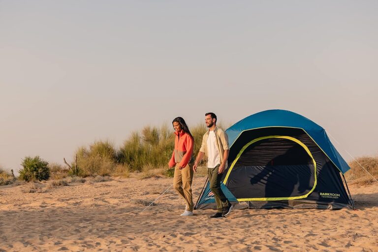 Coleman Skydome Darkroom Tent, One Size, Blue