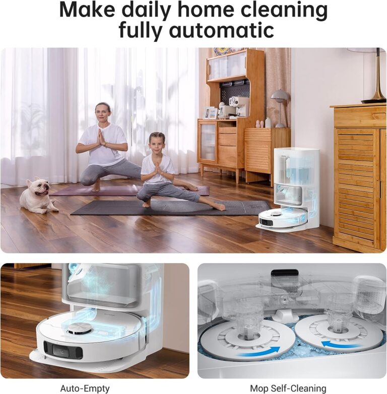 he Dreame L10s Ultra Robot Vacuum Cleaner and Mop with Self-Cleaning Station