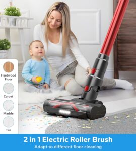 ORFELD Cordless Vacuum Cleaner - Powerful Suction for Easy Cleaning
