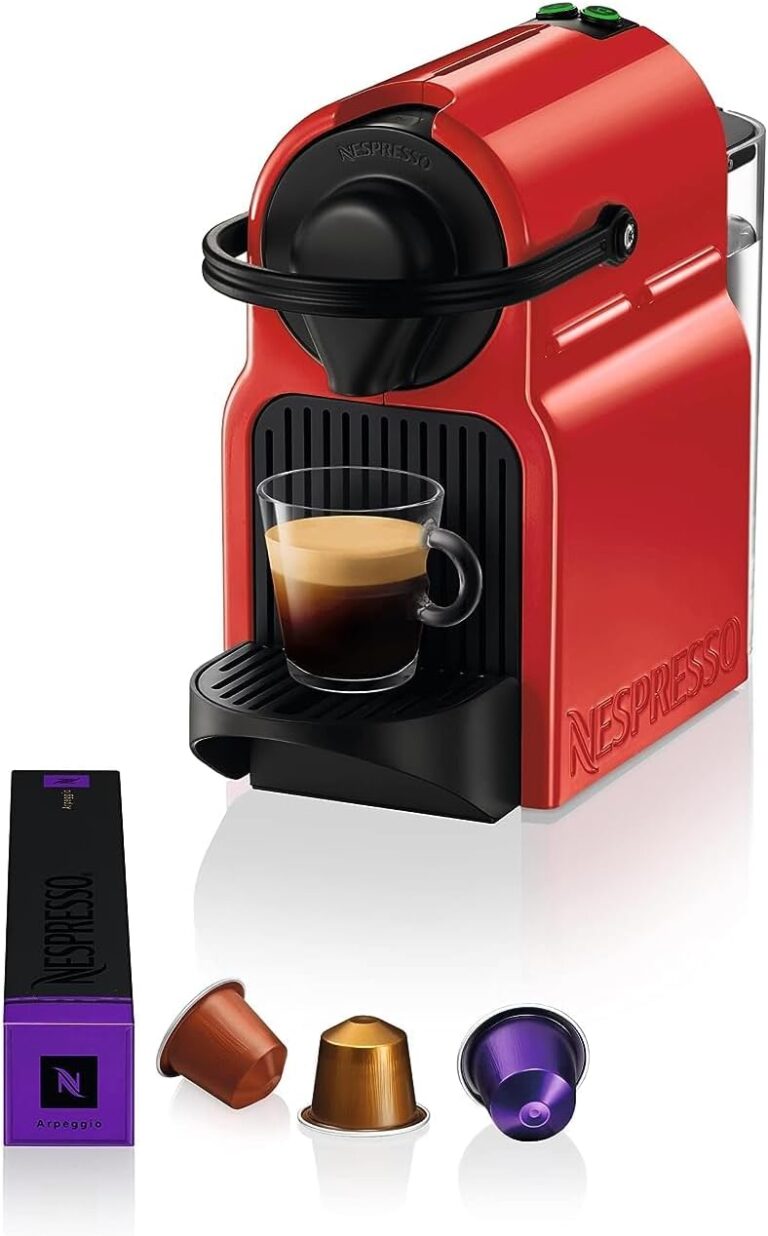 NESPRESSO Inissia C40 Red Coffee Machine