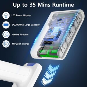 ORFELD Cordless Vacuum Cleaner - Powerful and Lightweight