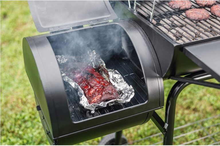 Royal Gourmet CC1830SC Charcoal Grill Offset Smoker with Cove