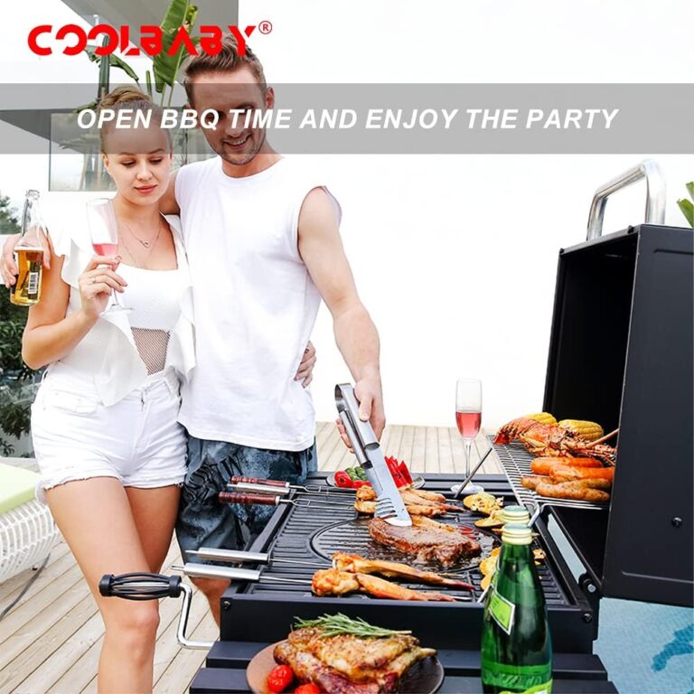 COOLBABY BBQ outdoor barbecue stove home villa courtyard charcoal grill