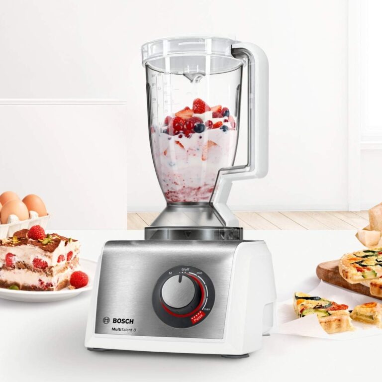 Bosch Food Processor MC812S734G Multi-Talent 8, 1200W, XXL Bowl, Brushed Stainless Steel