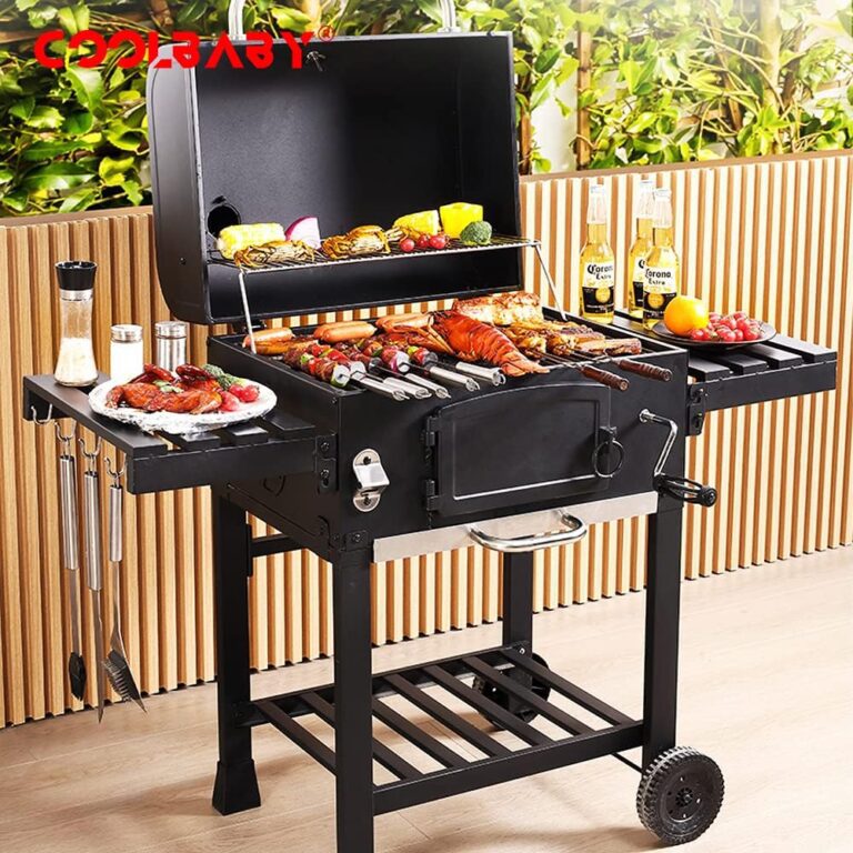 COOLBABY BBQ outdoor barbecue stove home villa courtyard charcoal grill