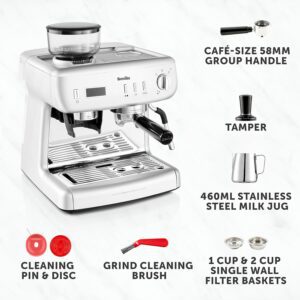 Breville Barista Max+ Espresso, Latte and Cappuccino Coffee Machine - A Versatile Coffee Experience