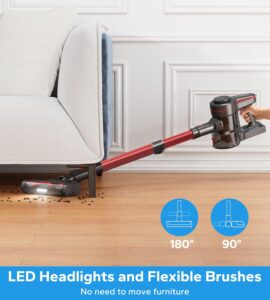 ORFELD Cordless Vacuum Cleaner - Powerful Suction for Easy Cleaning