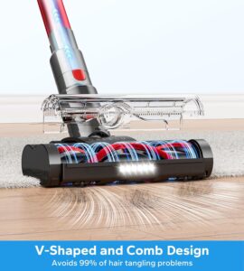 ORFELD Cordless Vacuum Cleaner - Powerful Suction for Easy Cleaning