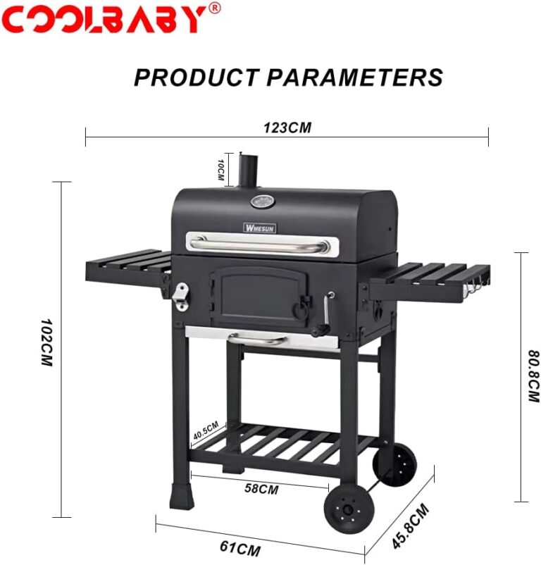 COOLBABY BBQ outdoor barbecue stove home villa courtyard charcoal grill