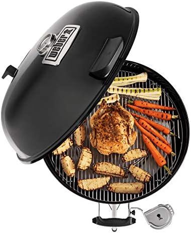 Weber Master-Touch Premium, 57Cm (Hinged): A High-Quality Charcoal Grill for Ultimate Outdoor Cooking