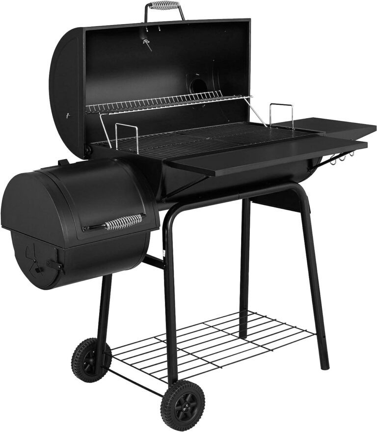 Royal Gourmet CC1830SC Charcoal Grill Offset Smoker with Cove