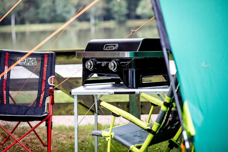 Campingaz Attitude 2100 Lx, Portable Table Top, 2 Steel Burners, 5 Kw Power, Camping Gas Barbecue