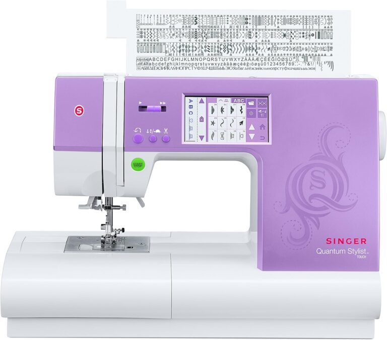 SINGER | 9985 Sewing & Quilting Machine With Accessory Kit - 960 Stitches - Drop-In Bobbin System, & Built-In Needle Threader